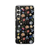 Wildflowers Painted Black Flexi Clear Case for Most Phone Types