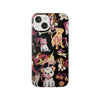 Dogs Love Black Flexi Clear Cases for Most Phone Types (FWS)