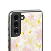 Pastel Frangipanis Yellow Flexi Clear Cases for Most Phone Types (FWS)