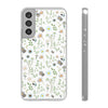 Graphic White Daisies Flexi Clear Cases for Most Phone Types (FWS)