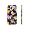 Spring Violas Flexi Clear Cases for Most Phone Types