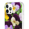 Spring Violas Flexi Clear Cases for Most Phone Types