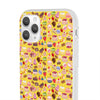 Happy Cake Yellow Flexi Clear Cases for Most Phone Types (FWS)