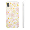 Pastel Frangipanis Yellow Flexi Clear Cases for Most Phone Types (FWS)