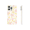 Pastel Frangipanis Yellow Flexi Clear Cases for Most Phone Types (FWS)
