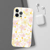 Pastel Frangipanis Yellow Flexi Clear Cases for Most Phone Types (FWS)