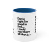 Good in Bed Accent Mug 11oz