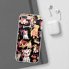 Dogs Love Black Flexi Clear Cases for Most Phone Types (FWS)