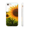 Sunflowers Flexi Clear Cases for Most Phone Types