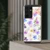 Floral White Flexi Clear Cases for Most Phone Types