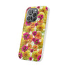 Graphic Dahlias 2 Flexi Cases for Most Phone Types