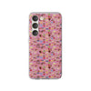 Happy Cake Pink Flexi Clear Cases for Most Phone Types (FWS)