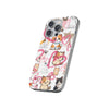 Cats Love White Flexi Clear Cases for Most Phone Types (FWS)