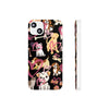 Dogs Love Black Flexi Clear Cases for Most Phone Types (FWS)