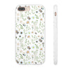 Graphic White Daisies Flexi Clear Cases for Most Phone Types (FWS)