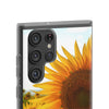 Sunflowers Flexi Clear Cases for Most Phone Types