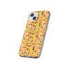 Happy Cake Yellow Flexi Clear Cases for Most Phone Types (FWS)