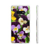 Spring Violas Flexi Clear Cases for Most Phone Types