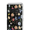 Wildflowers Painted Black Flexi Clear Case for Most Phone Types