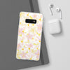Pastel Frangipanis Yellow Flexi Clear Cases for Most Phone Types (FWS)