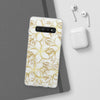Golden Frangipanis White Flexi Clear Cases for Most Phone Types (FWS)