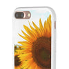 Sunflowers Flexi Clear Cases for Most Phone Types