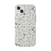 Graphic White Daisies Flexi Clear Cases for Most Phone Types (FWS)