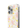 Pastel Frangipanis Yellow Flexi Clear Cases for Most Phone Types (FWS)