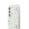 Graphic White Daisies Flexi Clear Cases for Most Phone Types (FWS)