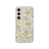 Golden Frangipanis White Flexi Clear Cases for Most Phone Types (FWS)