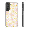 Pastel Frangipanis Yellow Flexi Clear Cases for Most Phone Types (FWS)