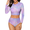 Sunlit Day Long Sleeve Surfing Swimsuit