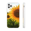 Sunflowers Flexi Clear Cases for Most Phone Types