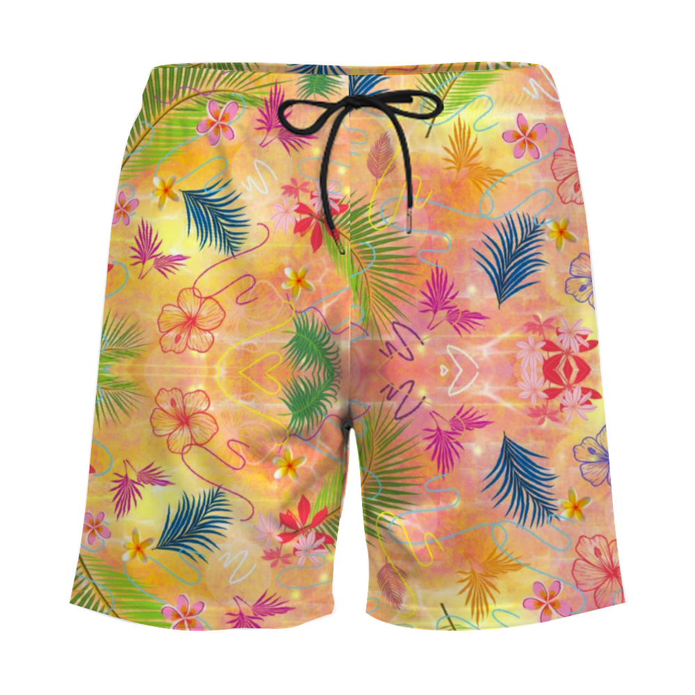 Hawaiian Gold Double Layer Shorts with 4 Pockets up to 3 XL (FWS) 2