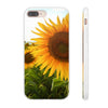 Sunflowers Flexi Clear Cases for Most Phone Types