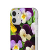 Spring Violas Flexi Clear Cases for Most Phone Types