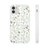 Graphic White Daisies Flexi Clear Cases for Most Phone Types (FWS)