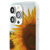 Sunflowers Flexi Clear Cases for Most Phone Types