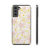 Pastel Frangipanis Yellow Flexi Clear Cases for Most Phone Types (FWS)