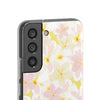 Pastel Frangipanis Yellow Flexi Clear Cases for Most Phone Types (FWS)