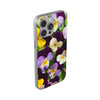 Spring Violas Flexi Clear Cases for Most Phone Types