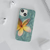 Floating Frangipani Flexi Clear Cases for Most Phone Types (FWS)