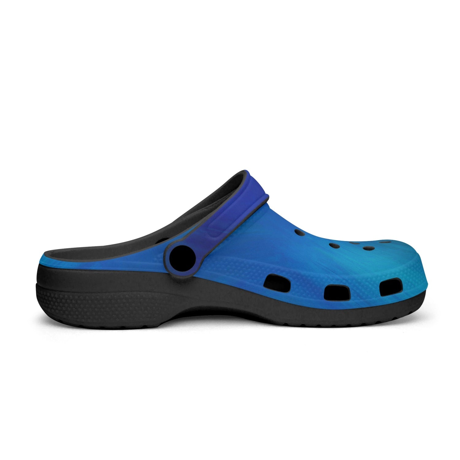 Ocean Black Unisex Rubber Clogs