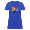 Abstract Tree Women's T-Shirt - royal blue