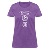 American Freedom Cotton T-Shirt - purple heather