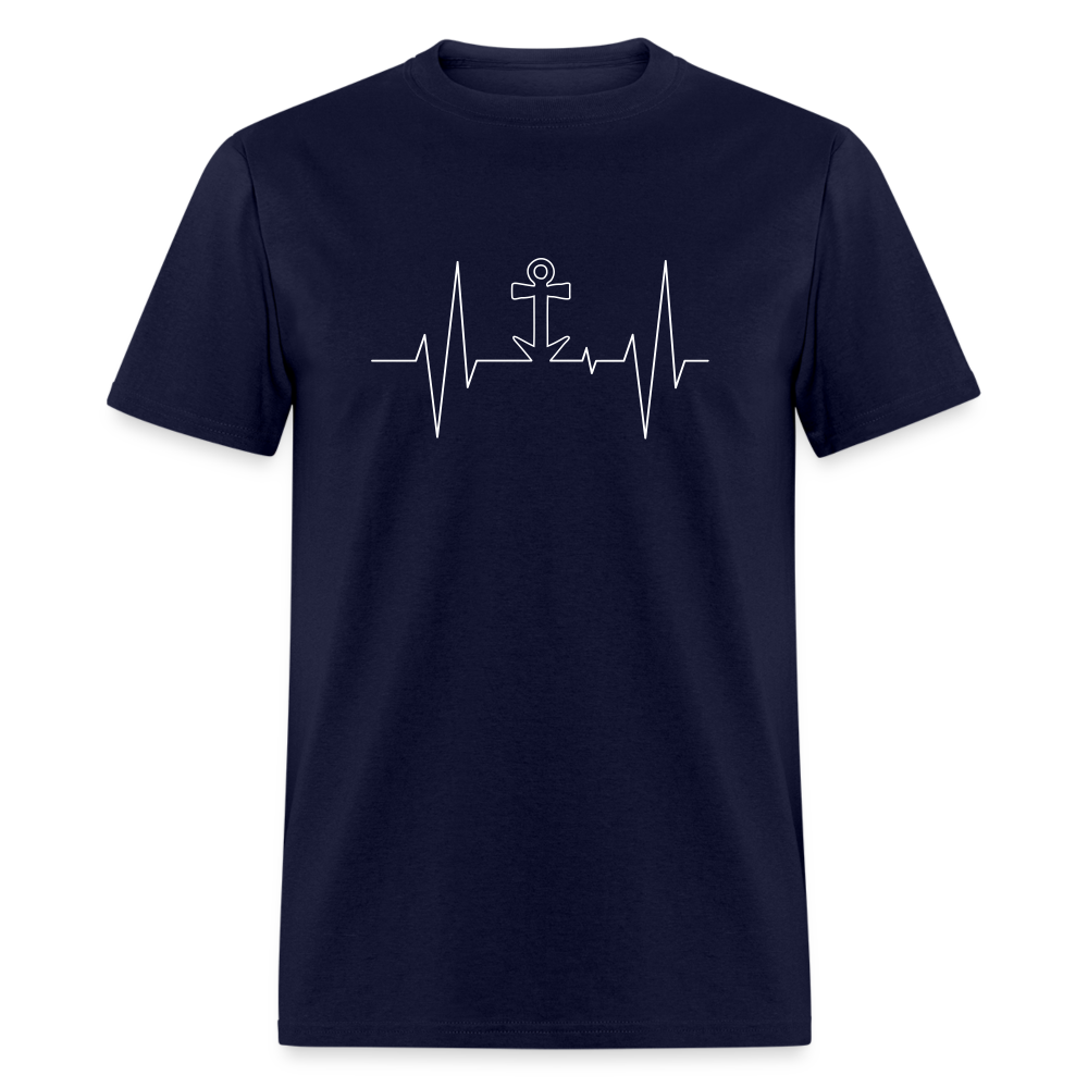 Anchor Heartbeat Unisex T-Shirt up to 6 XL