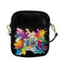 Art Meets Photography Small Black Shoulder Sling Bag 1