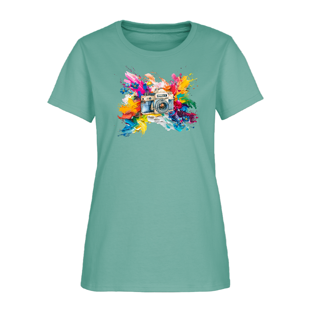 Art Meets Photography Women's T-Shirt - aquatic