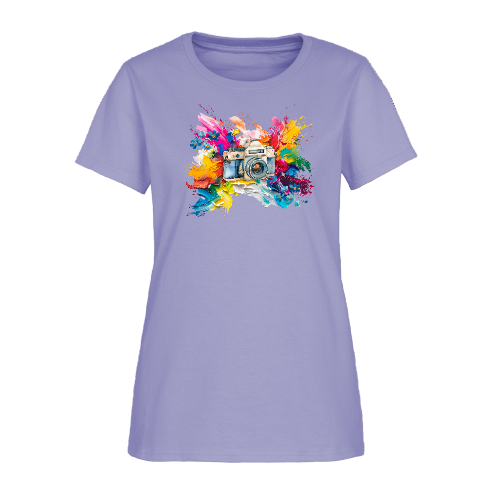 Art Meets Photography Women's T-Shirt - lavender