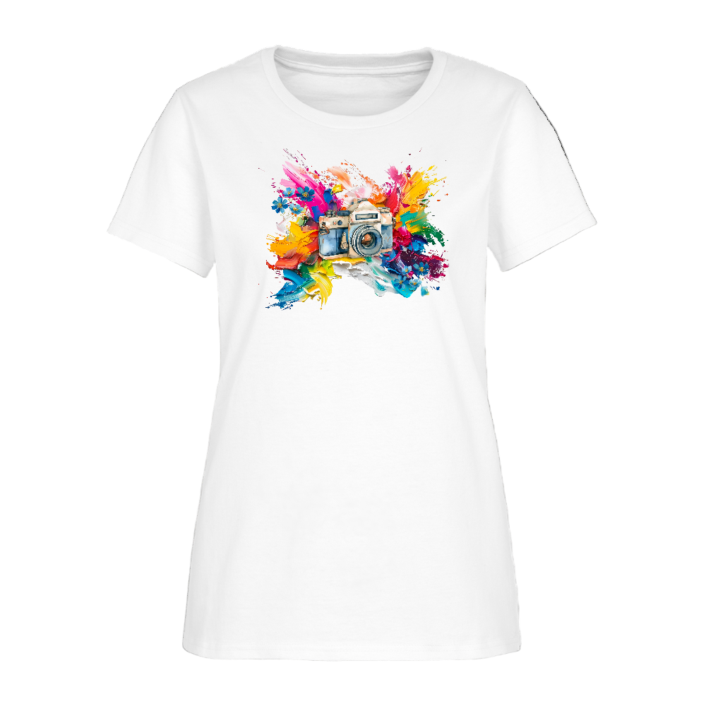 Art Meets Photography Women's T-Shirt - white